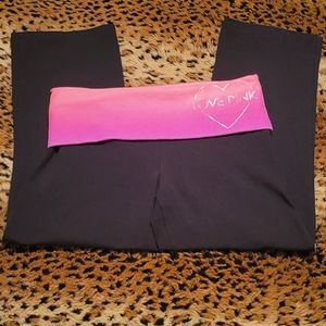 Victoria's Secret Pink Capri Yoga Pants